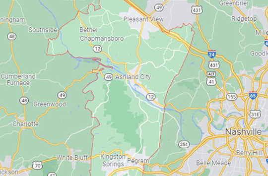 Cheatham County bee removal map